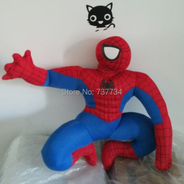 stuffed animal spiderman