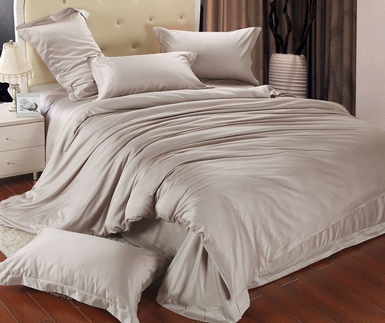 .com : Buy Solid color bedding sets purple bed cover queen romantic ...