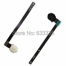 10pcs Audio Jack Headphone dock flex cable for ipad air for ipad 5 A1474 A1475 A1476 earphone white black free shipping