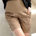Hot Sale Summer Maternity Shorts Casual Loose Prop Belly Shorts for Pregnant Women High Waist Pregnancy