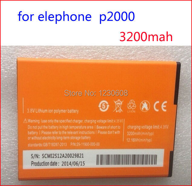 Elephone P2000   3200    100%   Elephone p2000c -   