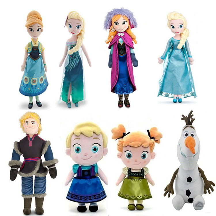 anna and elsa stuffed animals