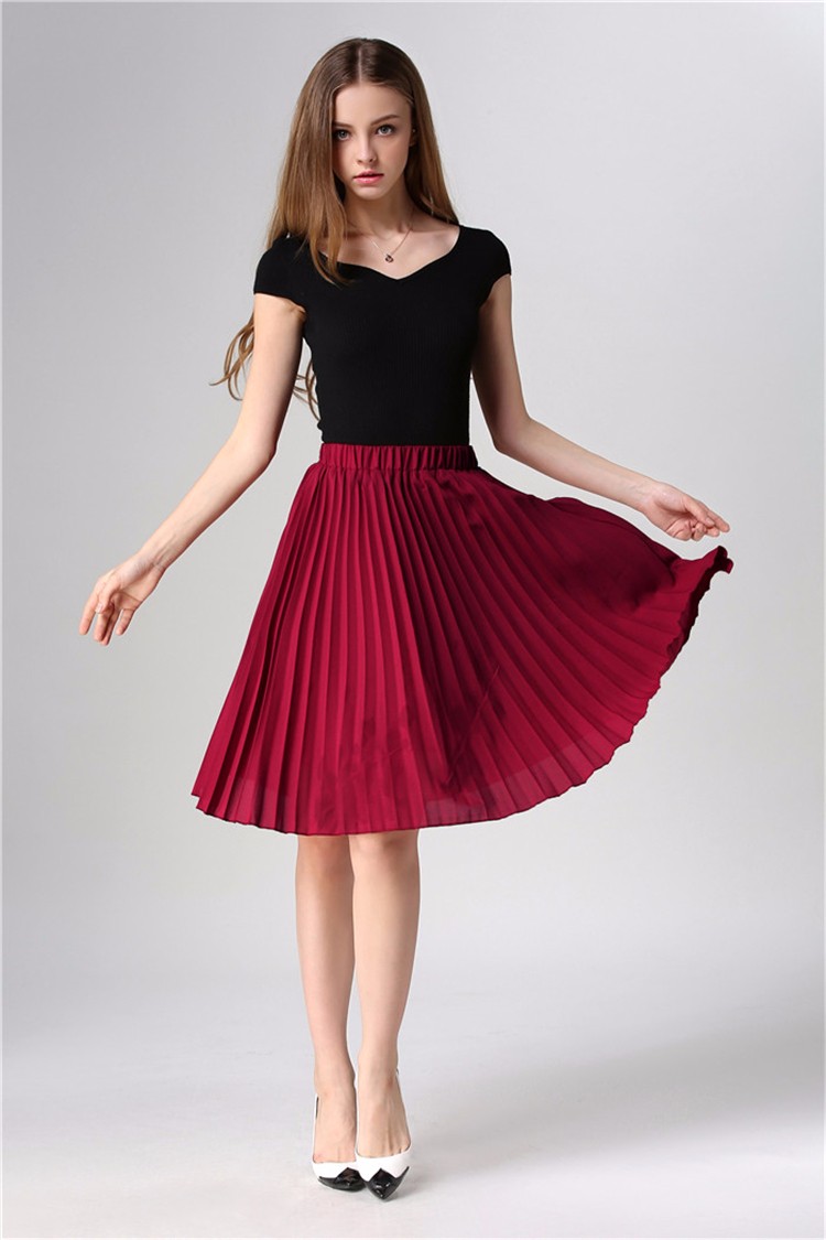 pleated skirt 11