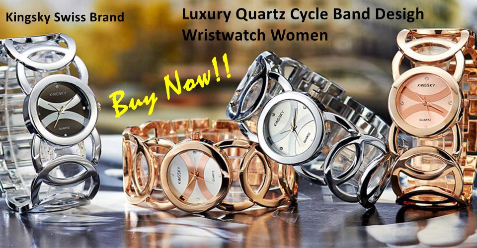 Luxury Quartz Wristwatch Women