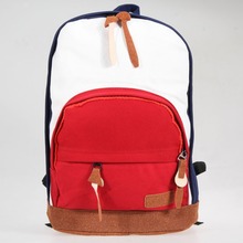 2016 Fashion Hit Color Backpack Women Handmade Canvas Schoolbags Backpack for Teenager Girls Mochila Rucksack Bag