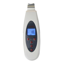 Portable LCD Ultrasonic Skin Cleaner Face Cleaning Acne Removal Spa Beauty Tool Facial Pores Clean Peeling Tone Lift LW 006