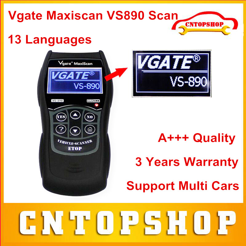  Vgate VS890 OBD2   Vgate  890   Vgate Maxiscan VS890      