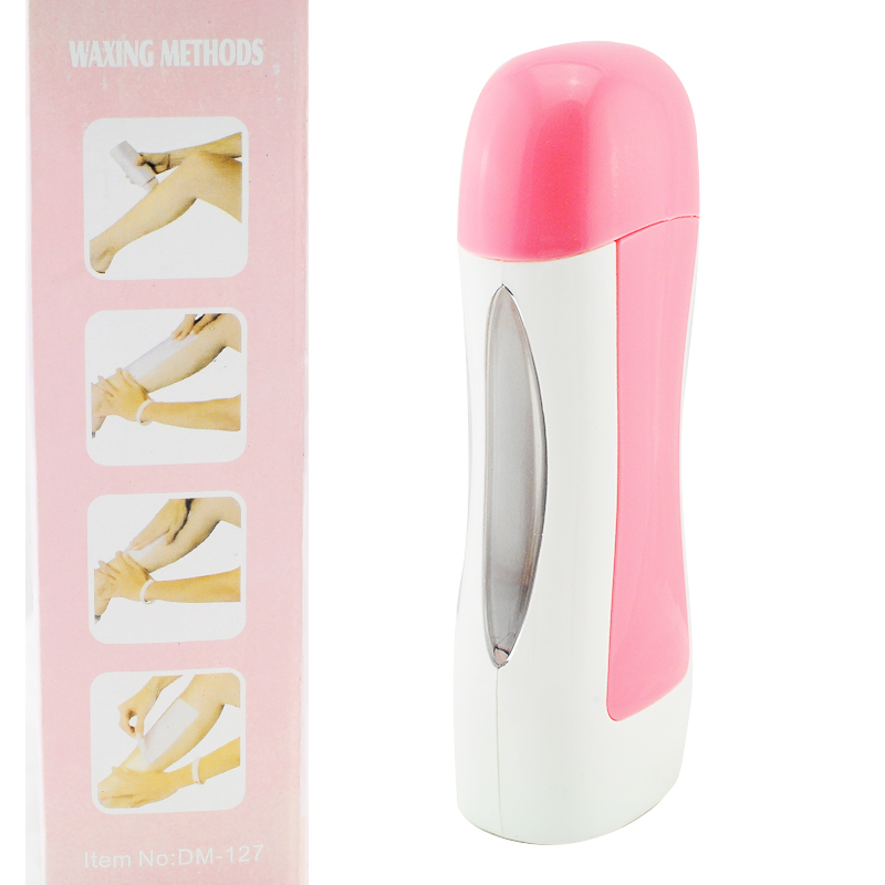 50 PCS Pink Roll On Hot Waxing Depilatory Wax Hair Strips Supply Epilator Wax for Bikini,Body, Underarm & Private Parts