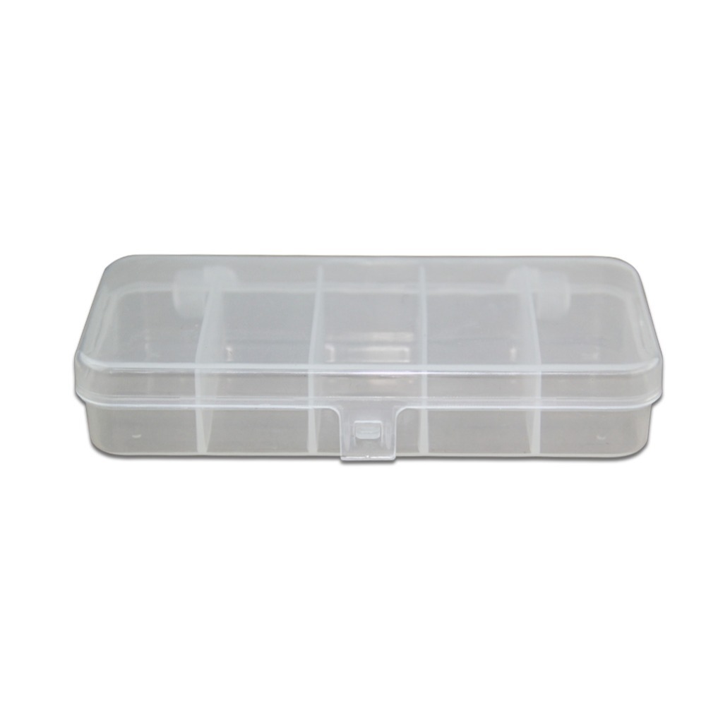 Fishing Tackle Box Hot Sale V Blue 1pc Clear Plastic Tackle Box 5