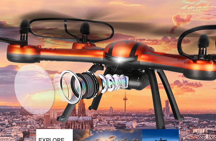 JJRC H11D 6-Axis Gryo 5.8G FPV Headless Mode RC Quadcopter with 2MP Digital camera RTF 2.4GHz