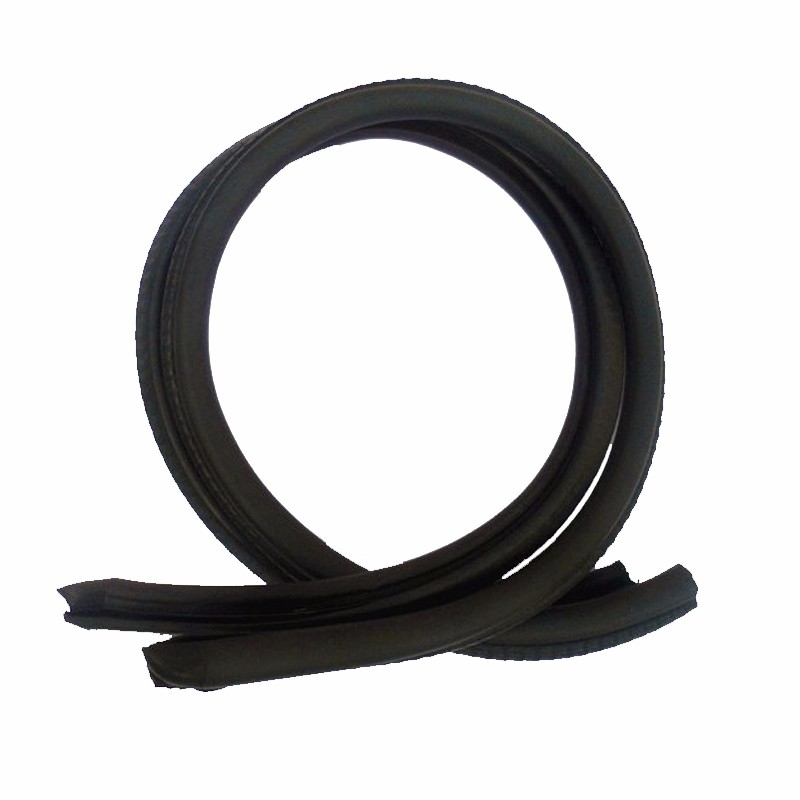 2X80Cm B Pillar Type Car Rubber Seal Strip Windproof Anti Noise