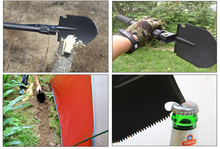 Motorcycle Equipment Survival Kit Shovel Tools Camp Kamp Acampamento Sobrevivencia Ferramentas Emergency Survival Gear for Tent