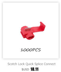 Description Picture 6 of item100pcs/lot CH2 CH3 Spring Wire Quick Connector 2p 3p G7 Electrical Crimp Terminals Block Splice Cable Clamp Easy Fit Led Strip