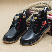 2015 Free shipping high Quality children winter snow boots boys boots casual Comfortable kids warm shoes