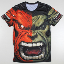 Summer Camiseta 3d T Shirts Mens Superhero Tops Hulk Tee Shirt Homme Captain American Tshirts Superman Ironman Funny Tshirt