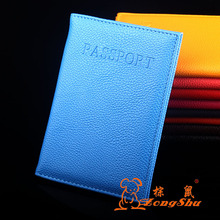 ZS Leather Passport Holder Couple Models Travel Passport Cover Unisex Card Case Man Card Holder