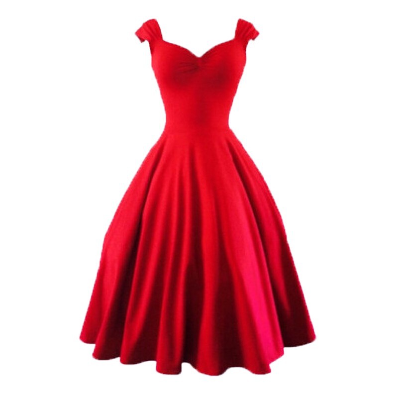 Audrey-Hepburn-Style-1950s-60s-Vintage-Inspired-Rockabilly-Swing-50s-Evening-Party-Dresses-for-Women-Plus