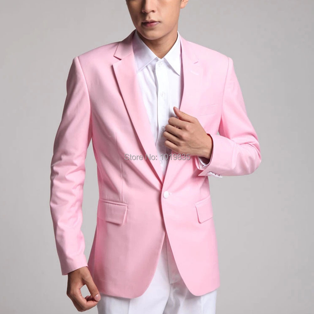 Mens Pink Sport Coat