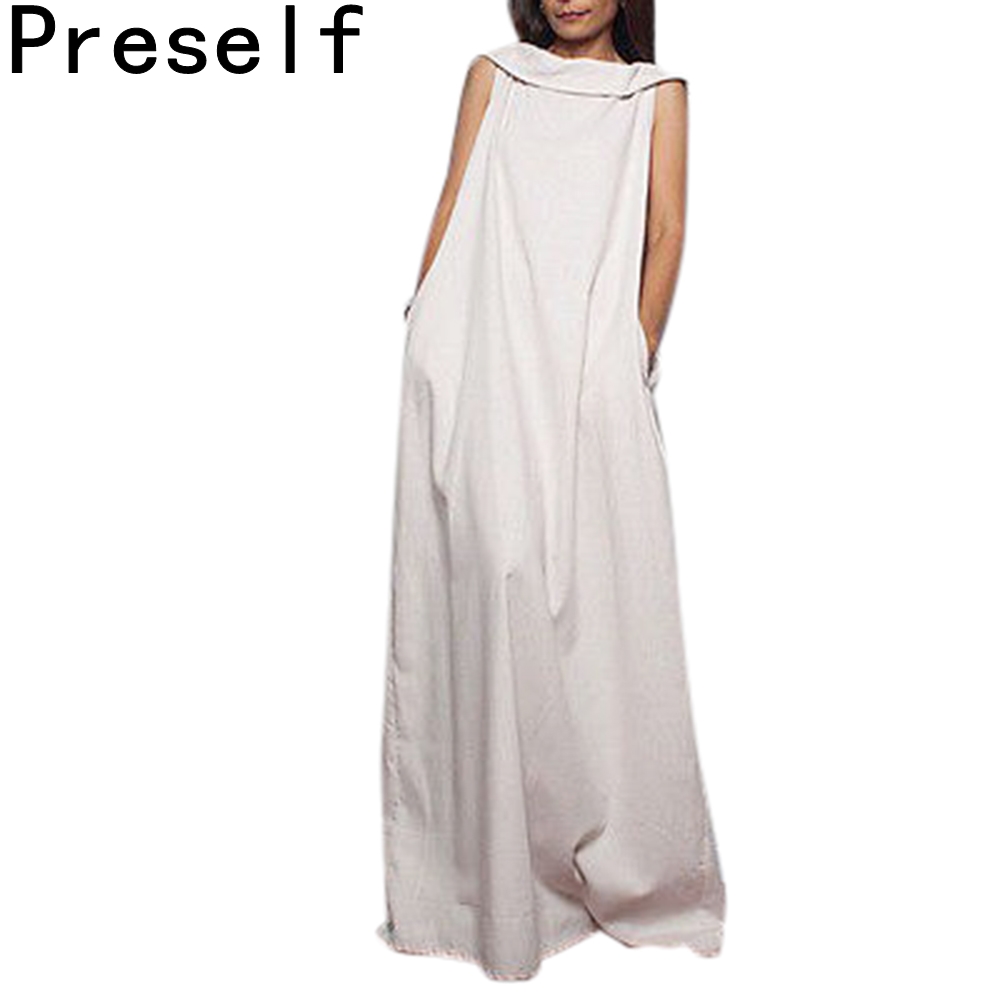 Summer Linen Long Dress