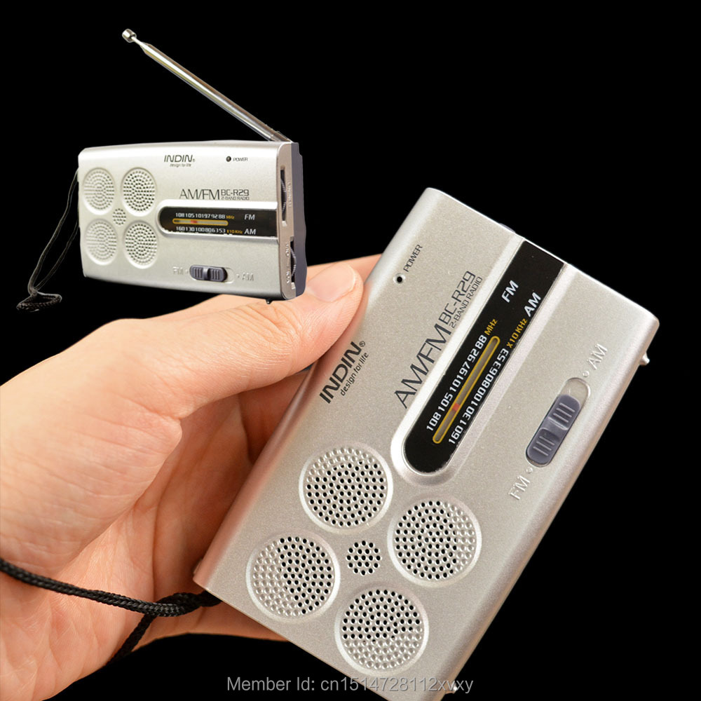 BC R29 Radio Mini AM FM Receiver World Universal High Antenna Quality High Quality