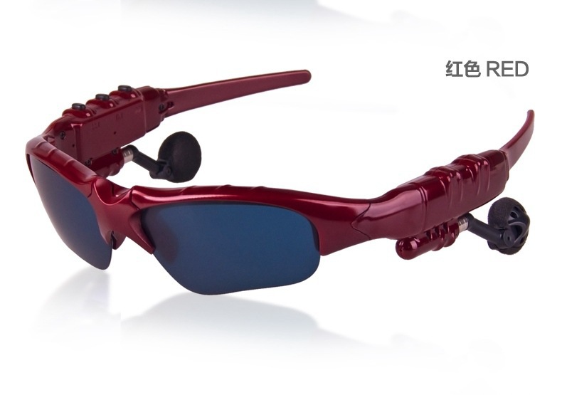 Bluetooth stereo glasses Self Bluetooth 4 1 English voice reporting sunglasses