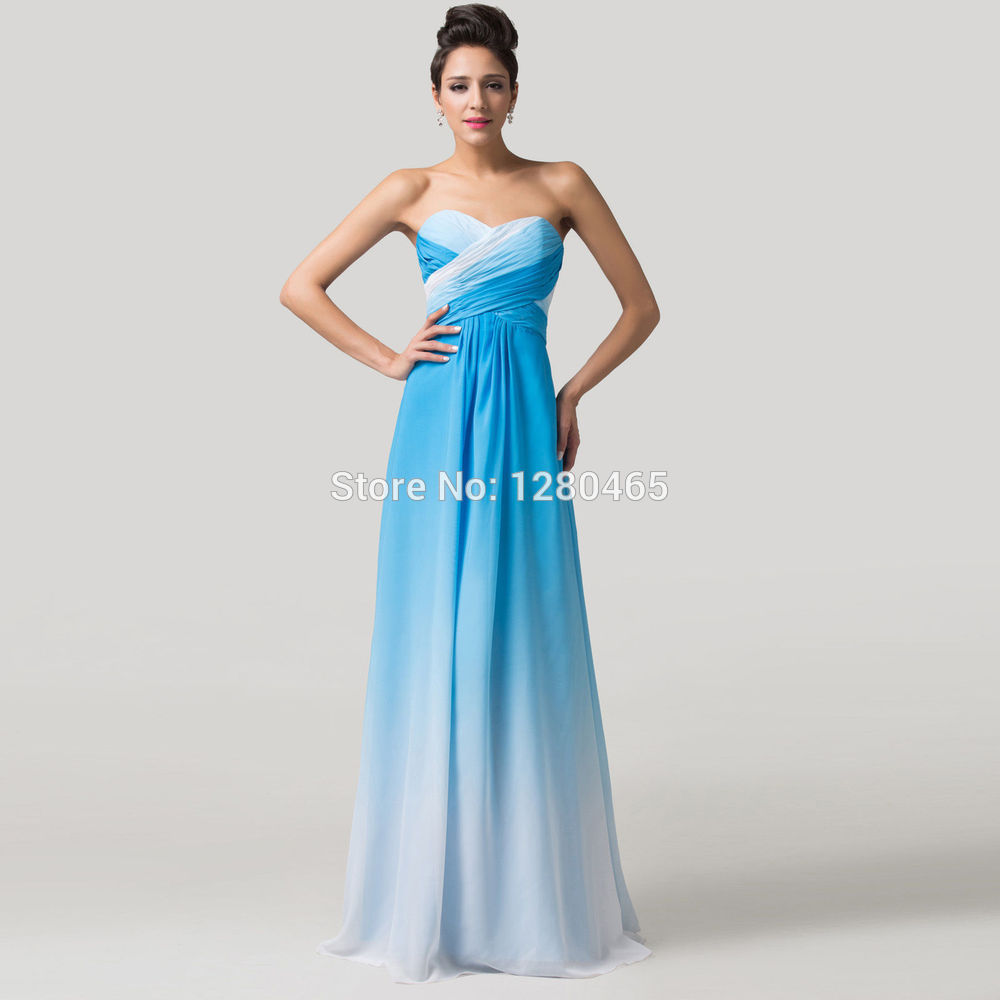 Blue Ombre Dress