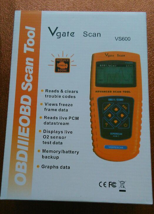 Vgate VS600 ODB2 II EODB CAN Auto Car Scanner Diagnostic Fault Code Reader Tool (3)