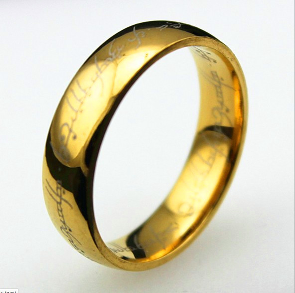 Specials Explosion models Lord of the Rings One Ring gold lettering version Ring