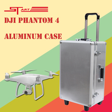 DJI Phantom 4 Case Aluminum Box Easy to Carry for DJI Phantom 4 Drone with Gimbal Protector FPV Parts Gift Fast Shipping