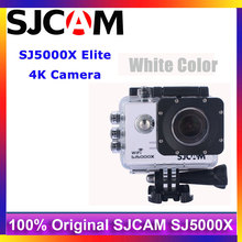White Color 2.0″ 4K SJCAM SJ5000X Elite WiFi NTK96660 S O N Y IMX078 Gyro Sports Action Camera for Drone/Extreme Activity