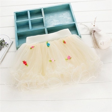 Baby Girl Princess Skirts Kids Toddler Flower Pettiskirts Veil Ball Gown Tutu Skirt Clothes