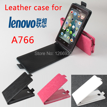 Magnetic Closure PU Leather Flip Case Cover for Lenovo A766 Cover Smartphone Lenovo Leather Phone Cases