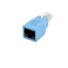 Wholesale 500Pcs/Lot RJ45 CAT5 CAT5E Network Ethernet Connector male to female Cable Adapter New Free Shipping 1:8