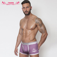 Cool Fashion Action Pinstripe Cotton Boxer Underpants Seaman Men’s Boxers Shorts Top Brand Pinkhero Sexy Men Underwears