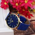 watch women Checkers Faux lady dress watch women s Casual Leather quartz watch Analog the women
