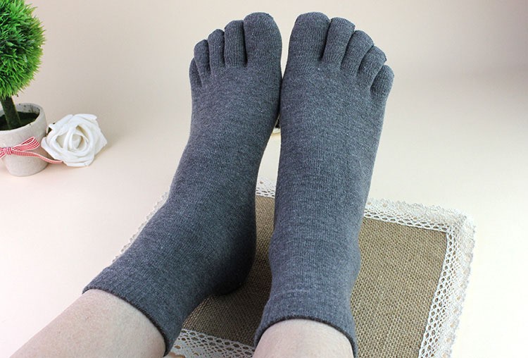 Men men s Socks Cotton Sports Ideal For Five 5 Finger Toe Shoes Unisex Hot 2015