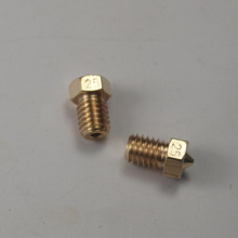 3 D printer parts DIY Reprap brass E3D-V6 nozzle 0.25 mm1.75 mm filament hotend marked number 1.75*0.25mm