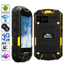 Snopow M6 Waterproof Dustproof Shockproof Rugged Outdoor SmartPhone Android 4 0 MTK6572W 1 2GHz Dual Core