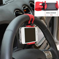 Universal Car Steering Wheel Mobile Phone Holder Bracket for IPhone Xiaomi Samsung Huawei Meizu GPS Width