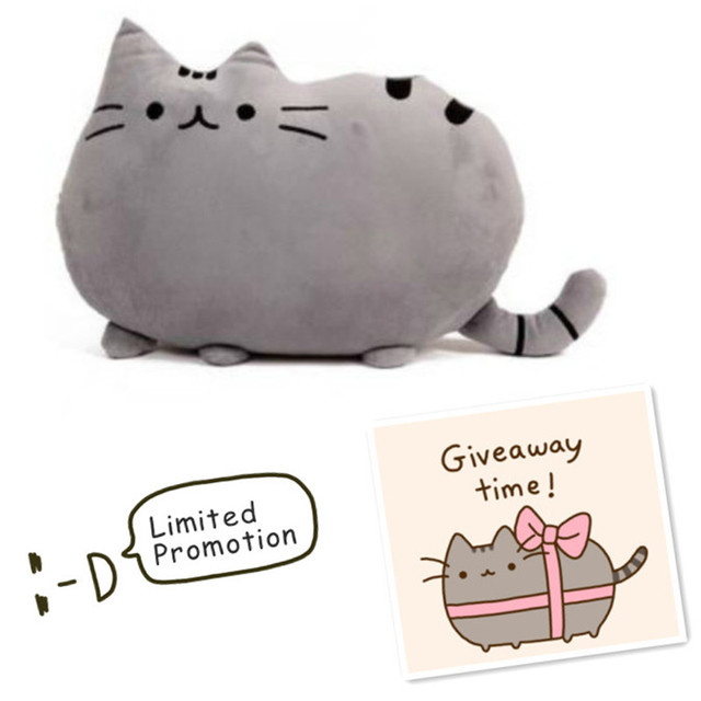 Горячая Pusheen Плюшевые Kawaii Pusheen Кошка Плюшевые Игрушки 25 см/40 см Pusheen Подушка Мягкая Чучела Животных Куклы для Детей игрушки