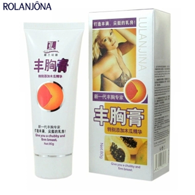 rolanjona papaya breast creamcontains collagen ginseng Angelica sinensis vitamin A E breast enlargement bust enlargement care