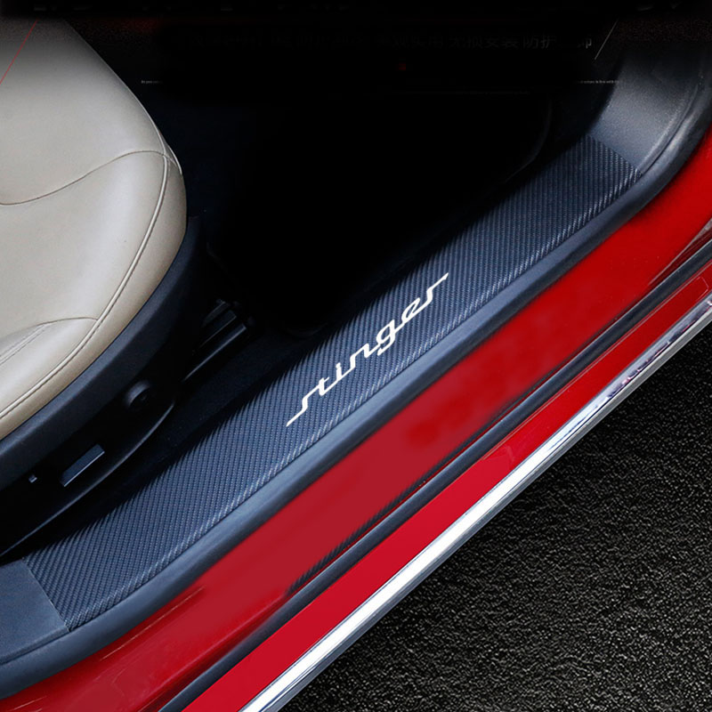 Car Accessories Door Sill Scuff Plate For Kia Stinger Car door sill