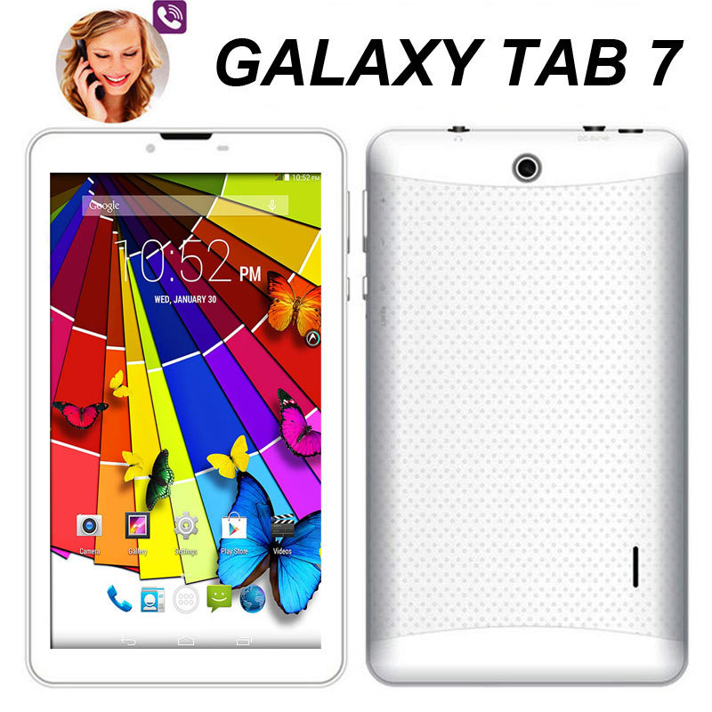 3G Tablet PC Phone Call Tablet Phone 7 inch phablet 1024 600 Bluetooth FM WIFI Dual