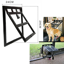 4 Way Small Medium Pet Lockable Safe Flap Door