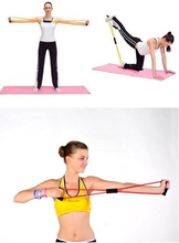 Pull Latex 8 Resistance Band Chest Developer Chest Expander Yoga Sprots Tube Body Bands Elastic Exerciser