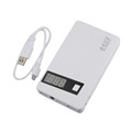 5V USB Output 18650 Power Bank Batteries Case Holder For Cellphone White