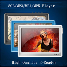 Hot Sale 8GB 4.3 inch 720P HD Definition Screen MP3 Mp4 Mp5 Music Video Player+TV out+Video +ebook Reader +Game Player+Frame