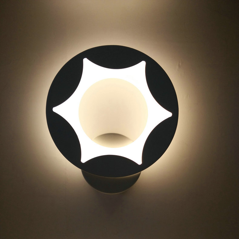 Promotion price fashion LED wall lamp sconces lighting fixture for bedroom living room free shipping