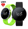 UW1 Bluetooth Smart Bracelet IP67 Waterproof Pedometer Heart Rate Monitor Fitness Tracker Wristband for Android IOS