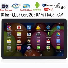 10 1 Tablet PC Android 4 2 Quad core 1 5GHz 3G Call Tablet PC 2G